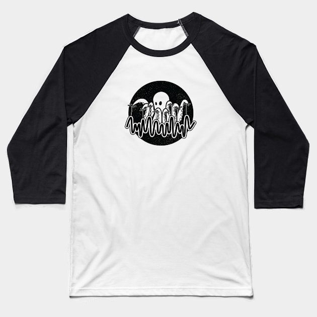 The Grand Octorganist Baseball T-Shirt by bigcat_smauls